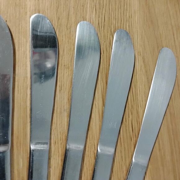 7 Habitat Terence Conran Cutlery Dinner Knives 8 1/2" Japan Stainless Vintage - Picture 7 of 8